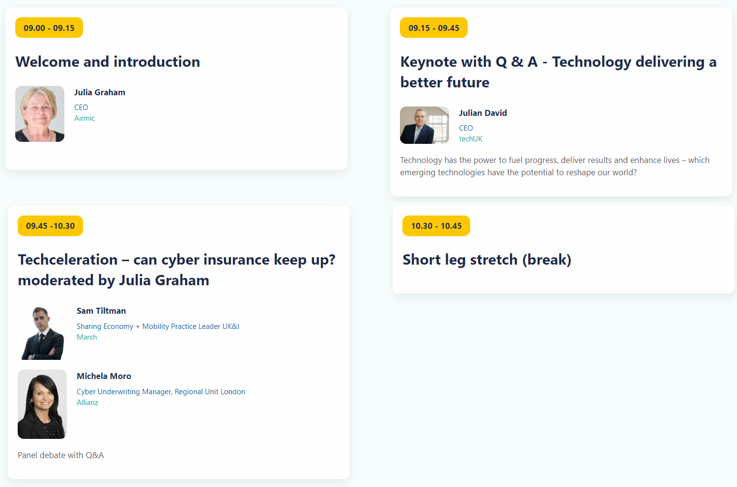 Airmic Technology Forum 2021 Airmic Technology Forum 2021