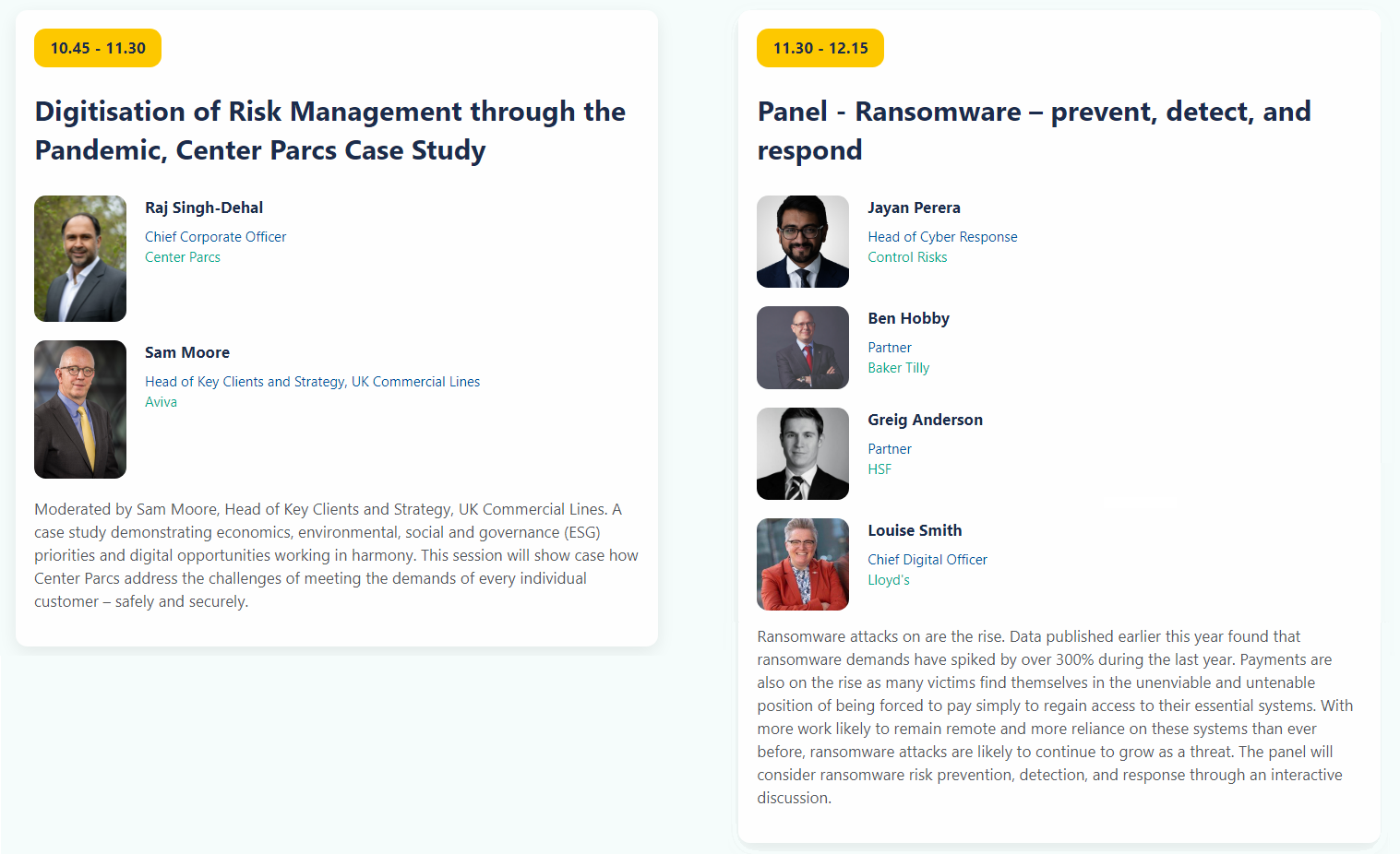 Airmic Technology Forum 2021 Airmic Technology Forum 2021