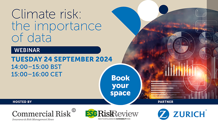 Webinar: Climate risk - the importance of data 2024