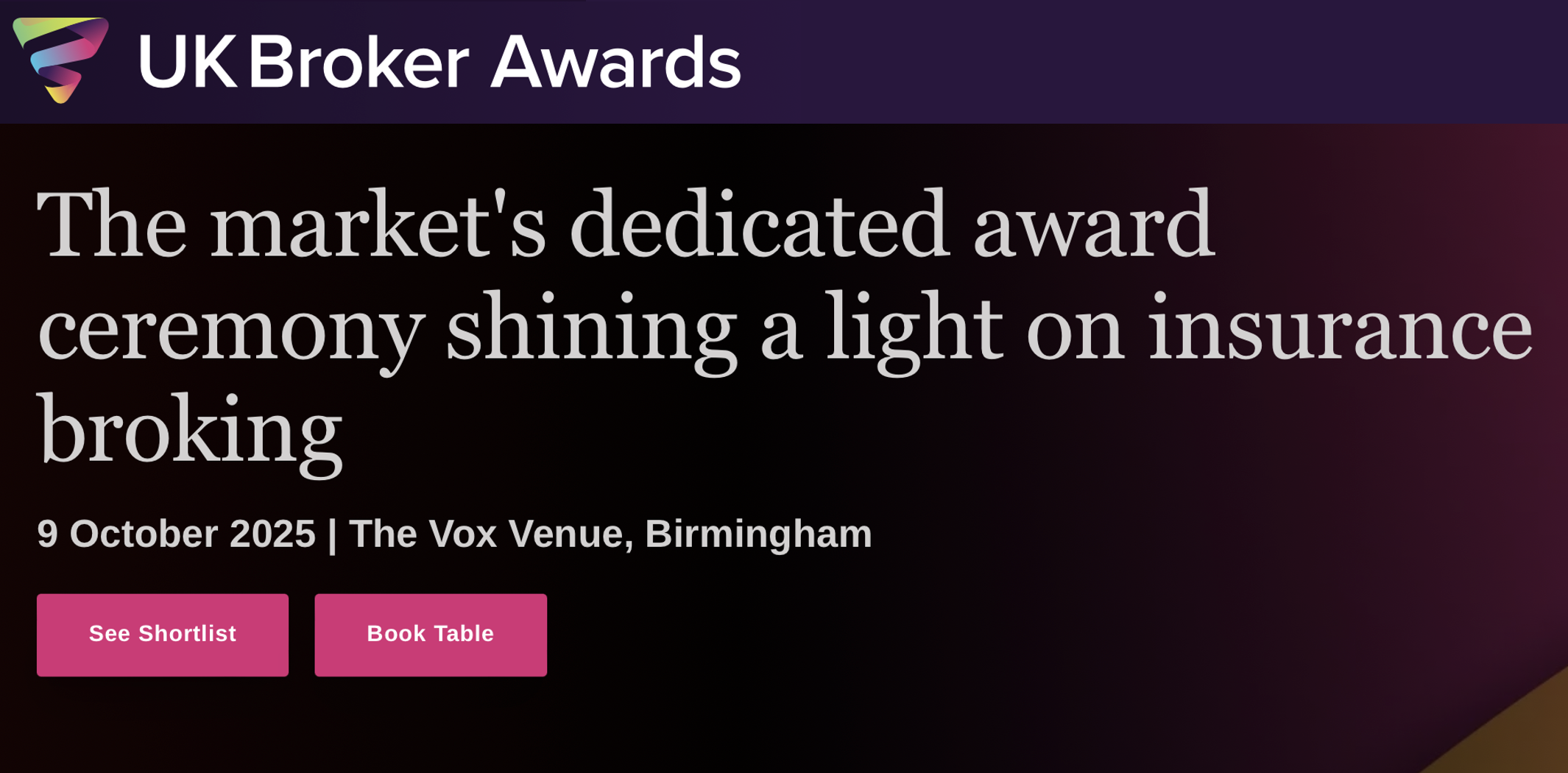 UK Broker Awards 2025 UK Broker Awards 2025